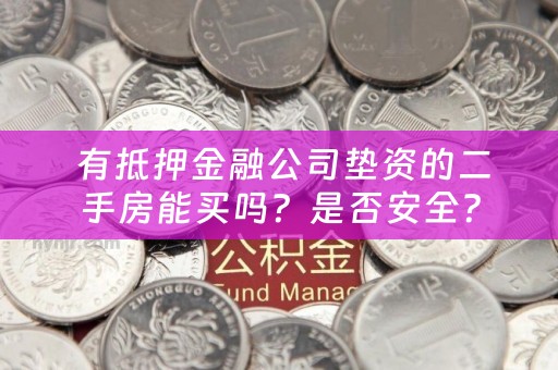  有抵押金融公司垫资的二手房能买吗？是否安全？