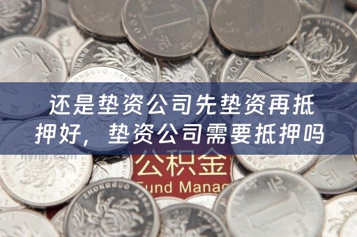  还是垫资公司先垫资再抵押好，垫资公司需要抵押吗？