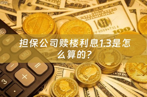  担保公司赎楼利息1.3是怎么算的？