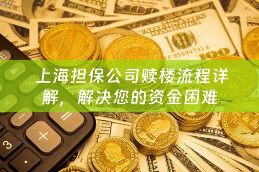  上海担保公司赎楼流程详解，解决您的资金困难