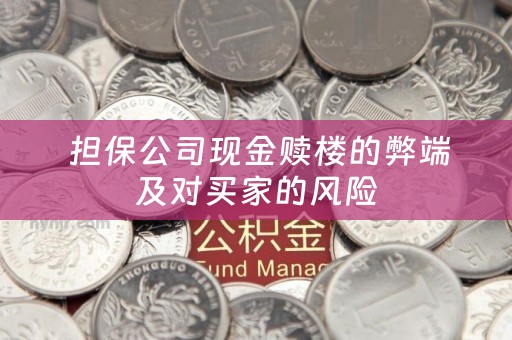  担保公司现金赎楼的弊端及对买家的风险