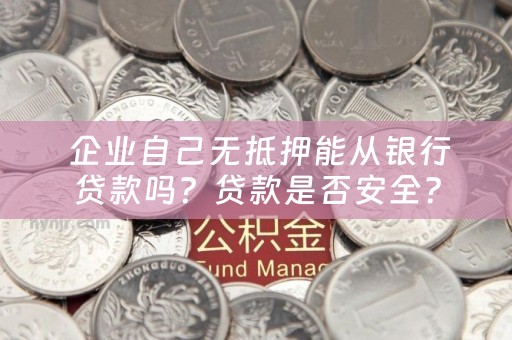  企业自己无抵押能从银行贷款吗？贷款是否安全？