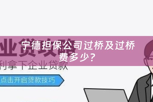  宁德担保公司过桥及过桥费多少？