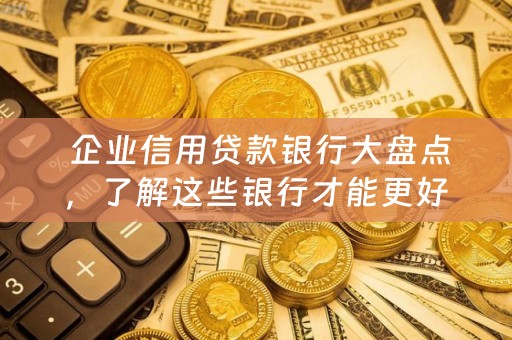  企业信用贷款银行大盘点，了解这些银行才能更好贷款