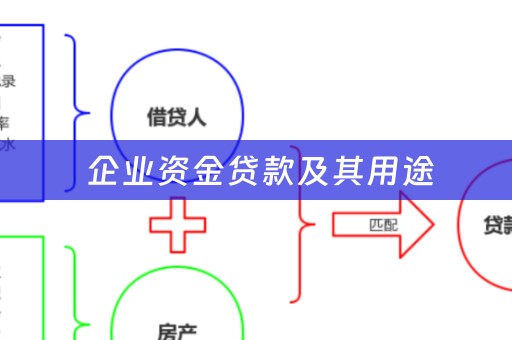  企业资金贷款及其用途