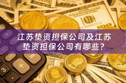  江苏垫资担保公司及江苏垫资担保公司有哪些？