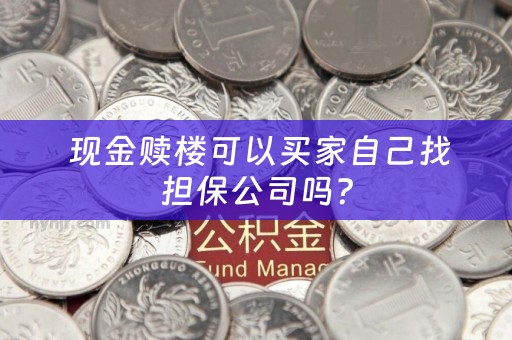  现金赎楼可以买家自己找担保公司吗？