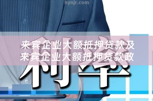  来宾企业大额抵押贷款及来宾企业大额抵押贷款政策