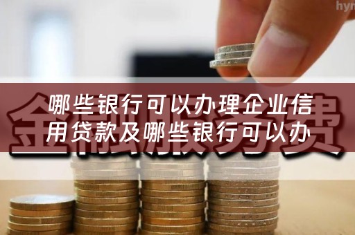  哪些银行可以办理企业信用贷款及哪些银行可以办理企业信用贷款业务