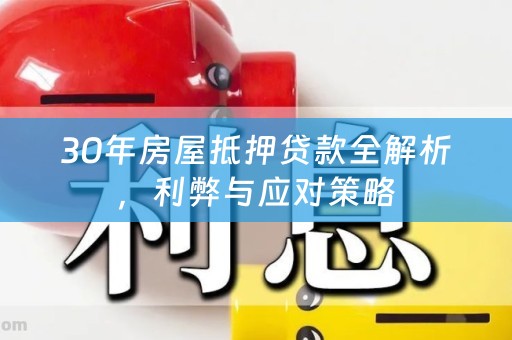 30年房屋抵押贷款全解析，利弊与应对策略