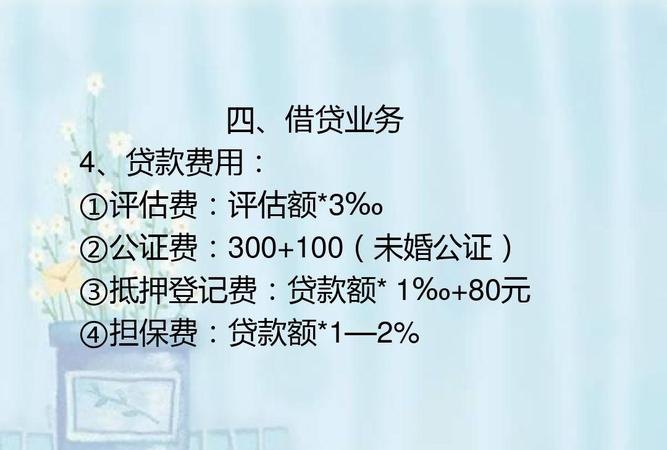  企业银行贷款评估费收费标准及企业银行贷款评估费收费标准是多少