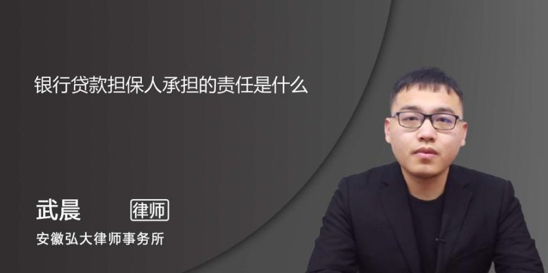 企业银行贷款担保人责任及企业银行贷款担保人责任承担