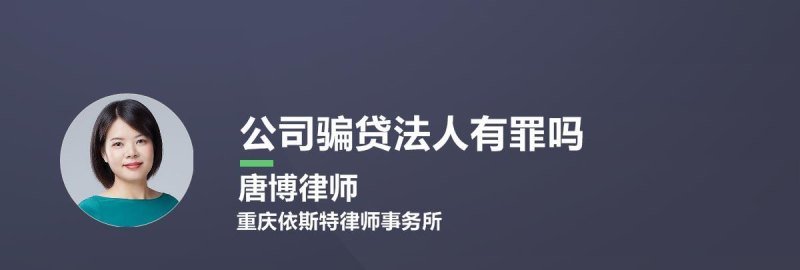 企业骗贷 企业骗贷追究谁的责任