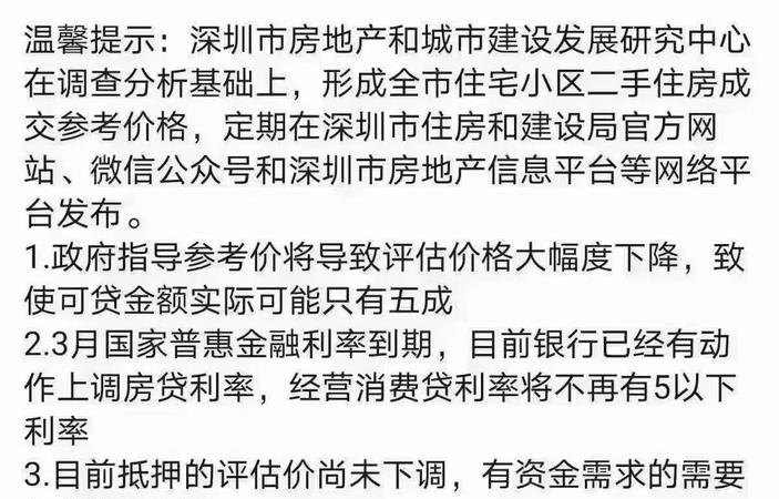  深圳房屋抵押条件解析及相关知识分享