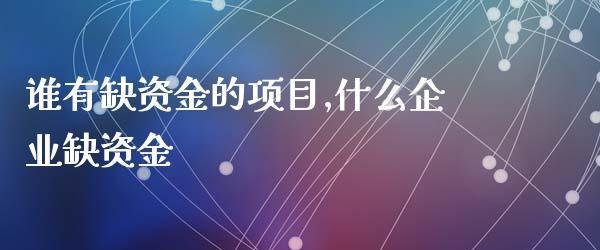 资金获取 资金获取渠道有哪些