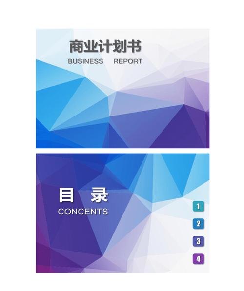 商业计划 商业计划书模板完整版