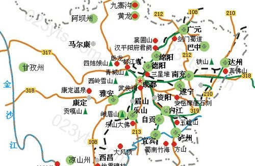 四川 四川旅游攻略路线最佳路线