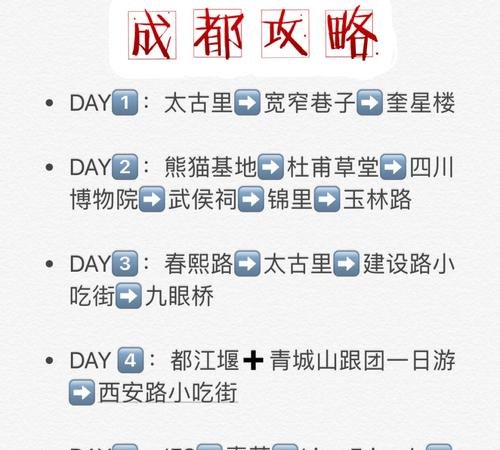 成都 成都旅游攻略