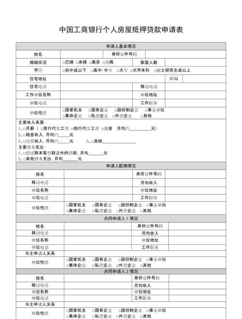 房产抵押贷款条件 工商房产抵押贷款条件