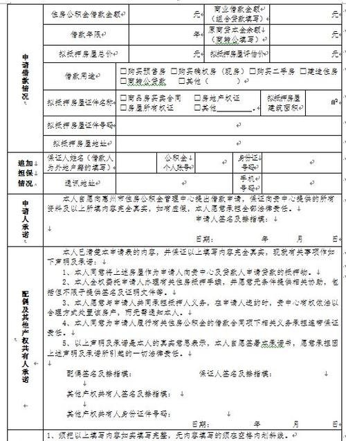  惠州公职金贷款申请及申请所需时间