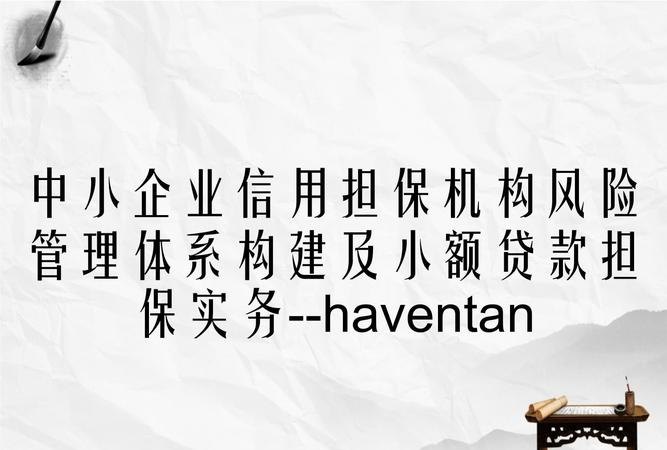 担保给企业贷款的风险及应对措施